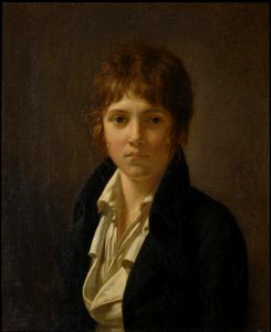 Jacques-Louis David - Portrait of Édouard Duval d'Ogne, c. 1800-1810