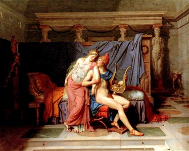 Jacques-Louis David - The Loves of Paris and Helen - WGA6057