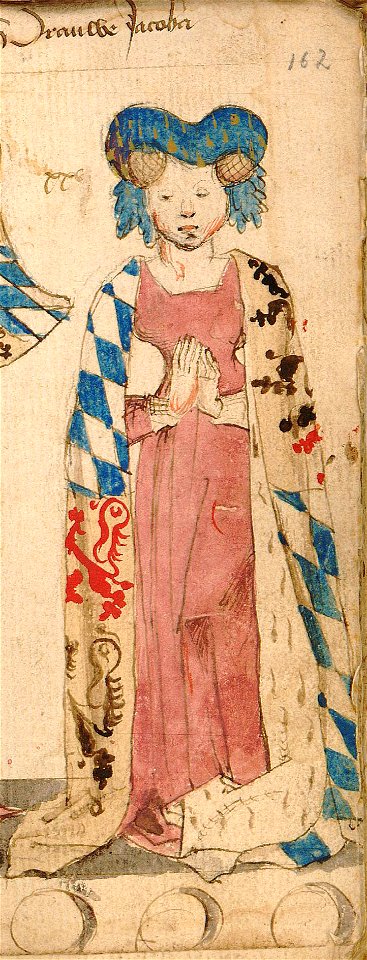Jacqueline, Countess of Hainaut, by Hendrik van Heessel