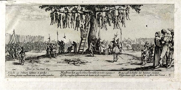 Jacques Callot - O suplício da forca