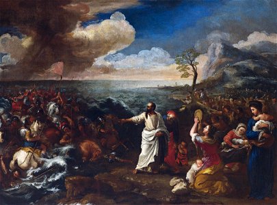 Jacques Courtois Durchzug durch das Rote Meer