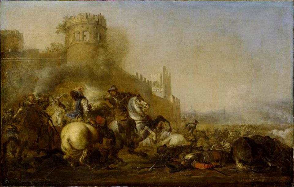 Jacques Courtois - Cavalry battle (2)