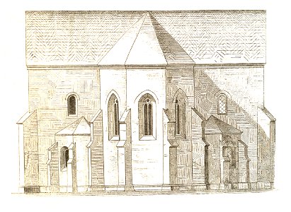 Jahrbuch MZK Band 03 - Kirche Porta Coelis - Fig 19 Chorschluss