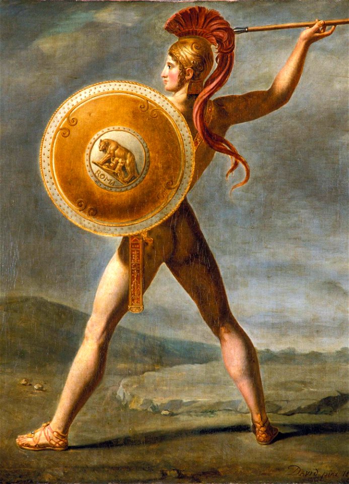 Jacques Louis David - Roman Warrior - 27.244 - Detroit Institute of Arts