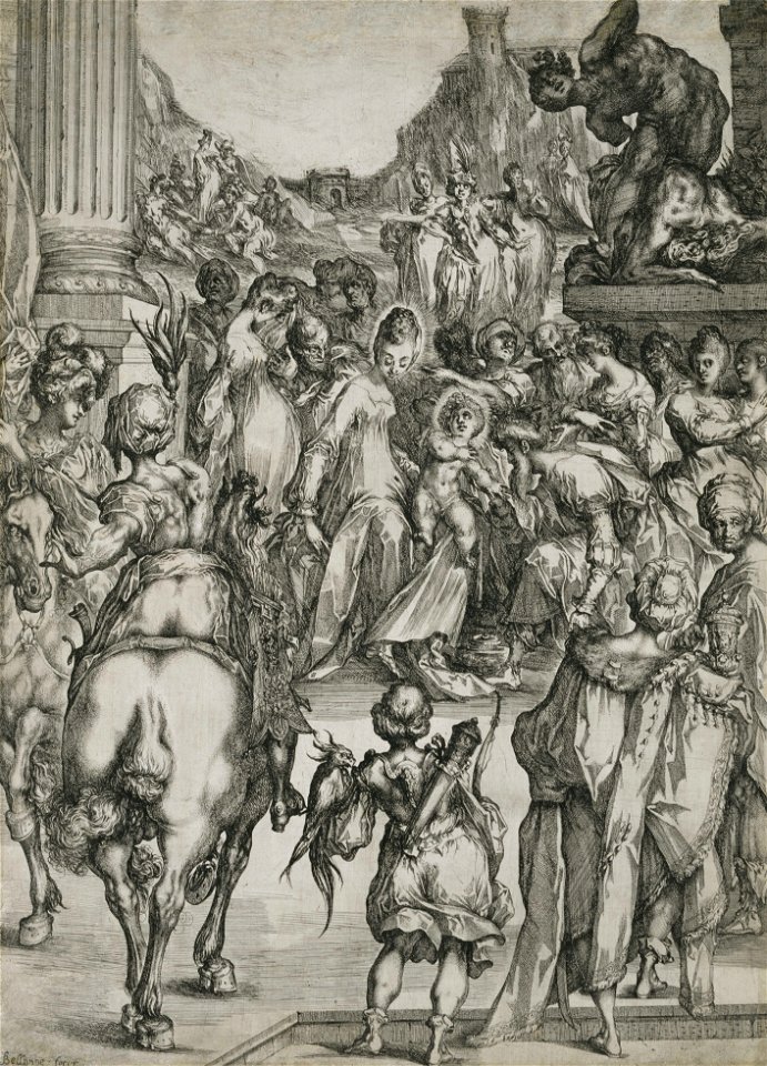 Jacques Bellange - The Adoration of the Magi - Google Art Project