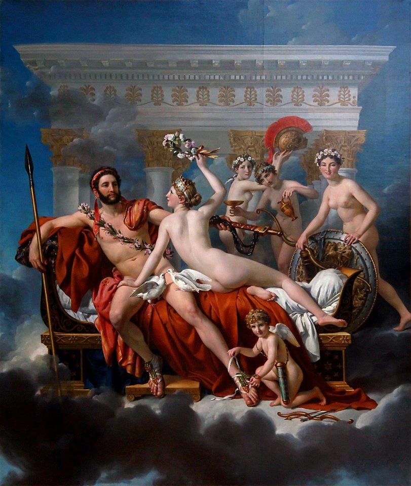 Jacques-Louis David - Mars désarmé par VénusFXD