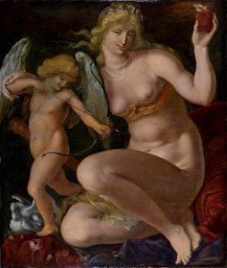 Jacques de Gheyn (II) - Venus and Cupid - c.1605-1610