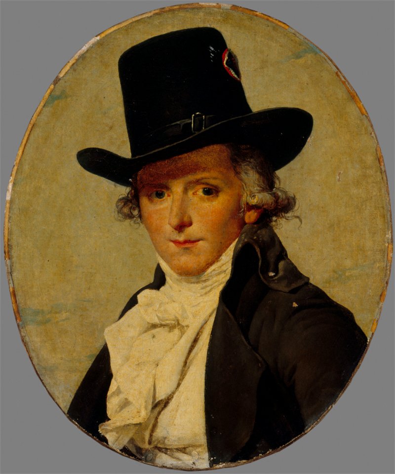 Jacques-Louis David - Portrait de Pierre Sériziat (1757-1847), beau-frère de David - P733 - Musée Carnavalet