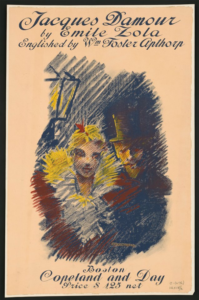 Jacques Damour by Emile Zola, englished by Wm. Foster Apthorp LCCN2015646901