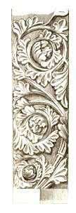 Jahrbuch MZK Band 03 - Kirche Porta Coelis - Fig 13 Portal Nischenfeld Ornament