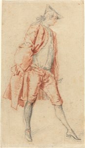 Jacques-André Portail - A French gentleman standing