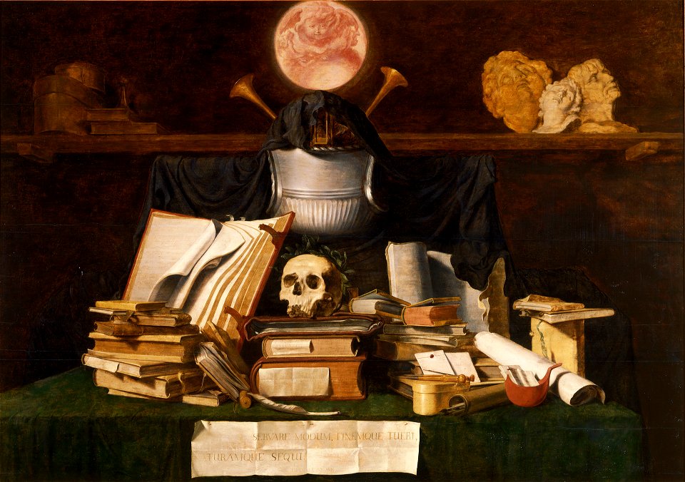 Jacques de Gheyn the Elder - Vanitas Still Life - 1957.36 - Yale University Art Gallery