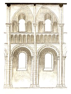 Jahrbuch MZK Band 03 - Gewölbesystem - Fig 36 Joch aus dem Langhaus von St. Trinité zu Caen