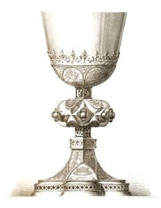 Jahrbuch MZK Band 03 - Metropolitankirche Gran - Fig 18a Tafel III Messkelch