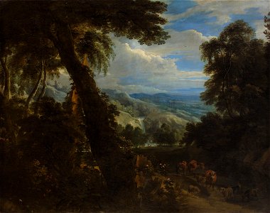 Jacques d’ Arthois - Landscape with a herd