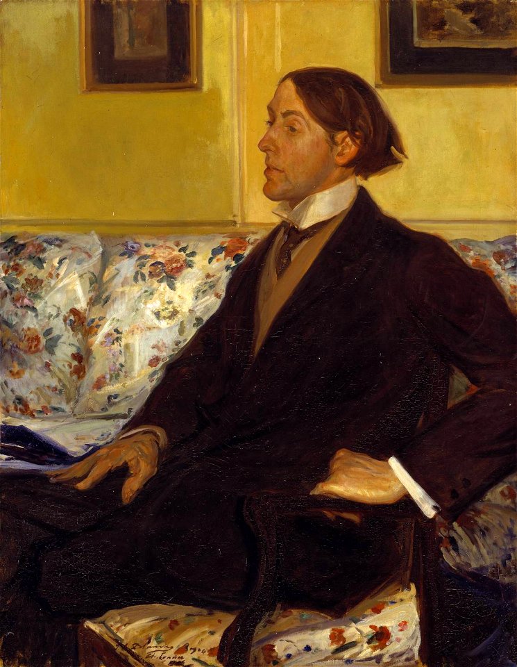 Jacques-Emile Blanche - Charles Conder, 1904