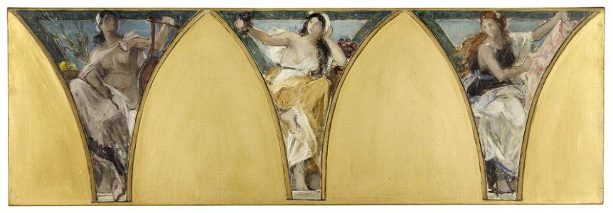 Jacques Ferdinand Humbert - Esquisse pour l'Hôtel de Ville de Paris , Languedoc. Gascogne. Lyonnais - PPP4046 - Musée des Beaux-Arts de la ville de Paris