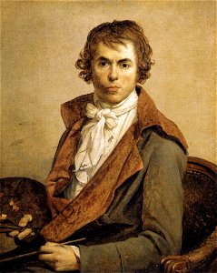 Jacques-Louis David - Portrait of the Artist - WGA6072