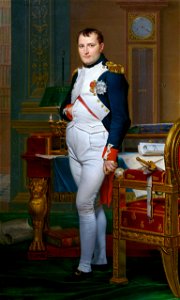 Jacques-Louis David - The Emperor Napoleon in His Study at the Tuileries - Google Art Project 2FXD