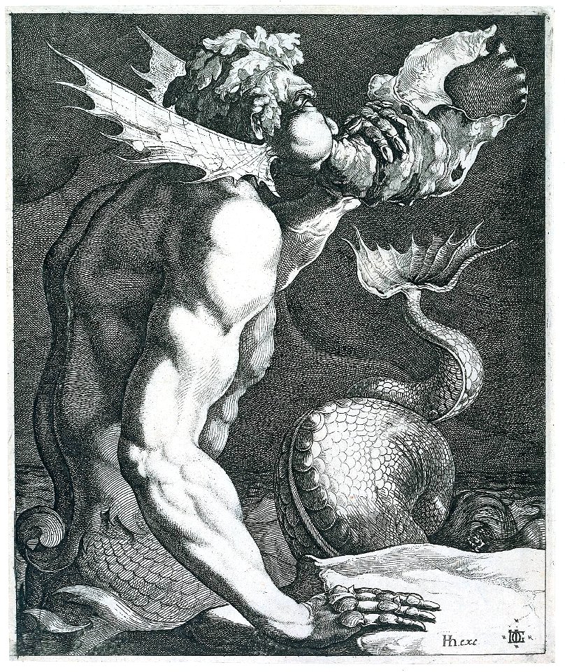 Jacques de Gheyn (III) - Triton - ca.1615