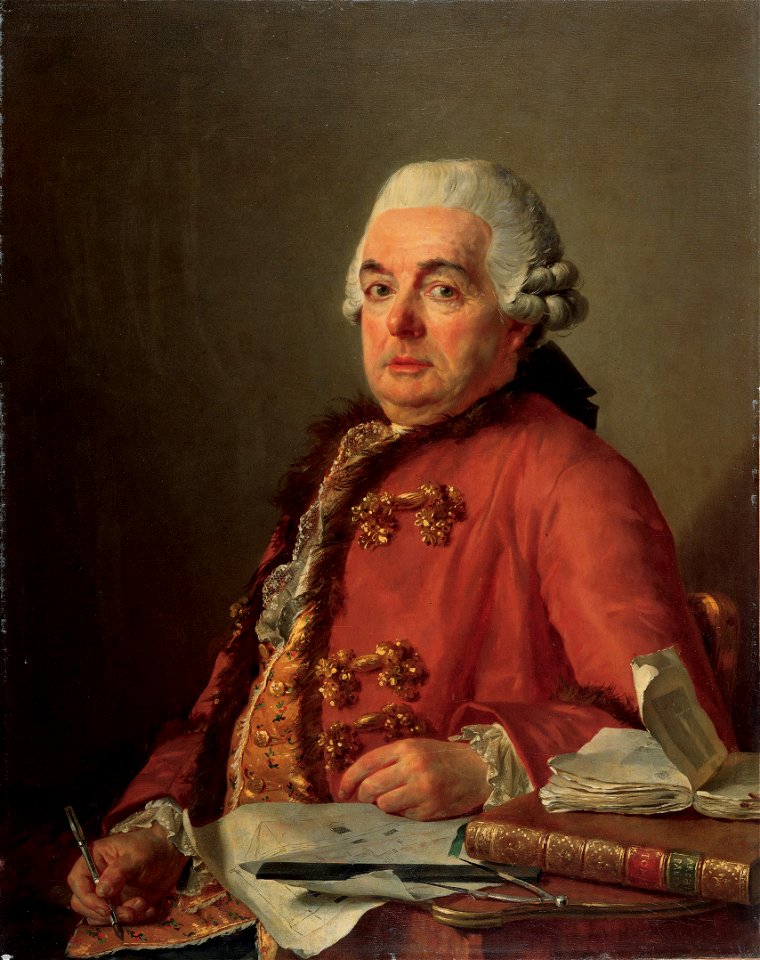 Jacques-Louis David - Portrait of Jacques-François Desmaisons - 1944-1 - Albright–Knox Art Gallery