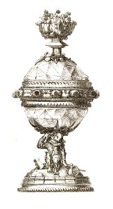 Jahrbuch MZK Band 03 - Metropolitankirche Gran - Fig 04 Reliquiengefäß in der Form einer Kristallkapsel