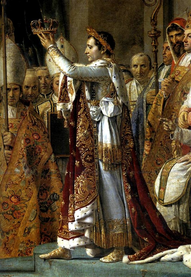 Jacques-Louis David - Consecration of the Emperor Napoleon I (detail) - WGA6087