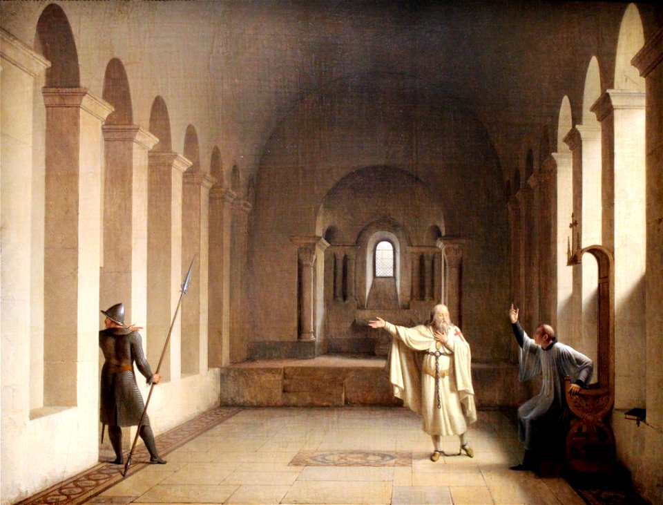 Jacques de Molay, grand maître des Templiers - Fleury François Richard - MBA Lyon 2014