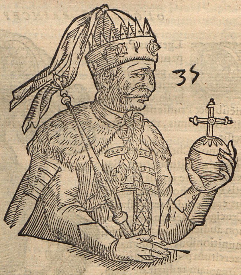 Jagajła. Ягайла (A. Guagnini, 1578, 1581)