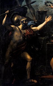 Jacques-Louis David - Leonidas at Thermopylae (detail) - WGA6096