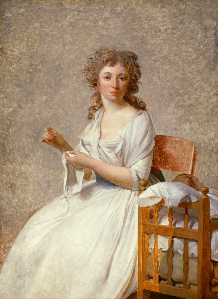Jacques Louis David - Madame de Pastoret and Her Son - 1967.228 - Art Institute of Chicago