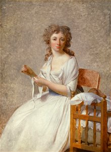 Jacques Louis David - Madame de Pastoret and Her Son - 1967.228 - Art Institute of Chicago