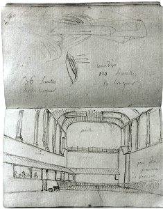 Jacques-Louis David - View of the interior of the tennis court - WGA06110