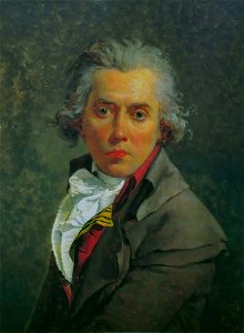 Jacques Louis David auto portrait Florence