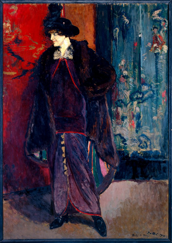 Jacques-Émile Blanche - Portrait de Daisy de Broglie - PPP3067 - Musée des Beaux-Arts de la ville de Paris