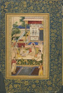 Jahangir and Prince Khurram feasted by Nur Jahan - Google Art Project