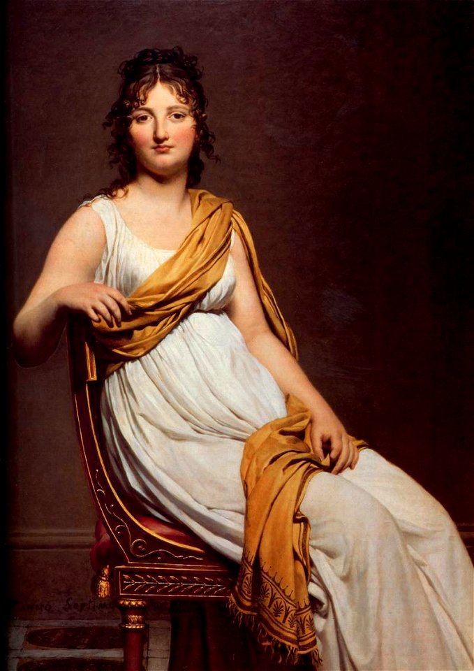 Jacques-Louis David - Madame Raymond de Verninac - WGA6078