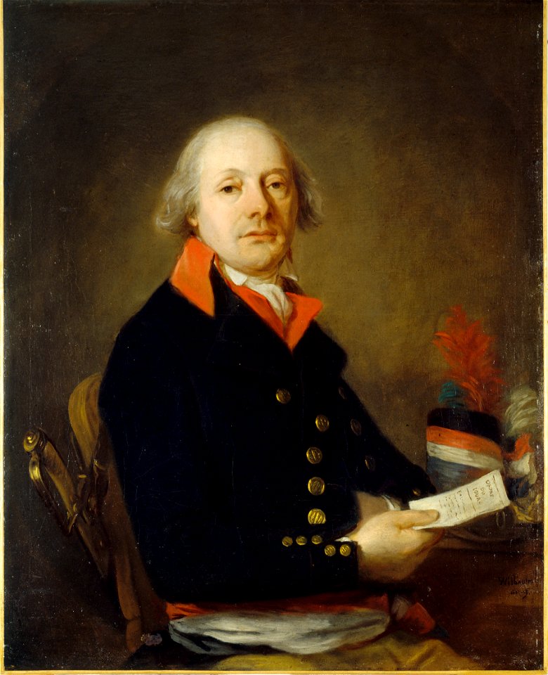 Jacques Wilbault - Portrait d'un commissaire des guerres de l'an IX, présumé Pascalis - P709 - Musée Carnavalet