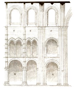 Jahrbuch MZK Band 03 - Gewölbesystem - Fig 37 Joche aus dem Chor von Notre-Dame zu Noyon