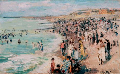 Jacques-Émile Blanche - Dieppe Beach