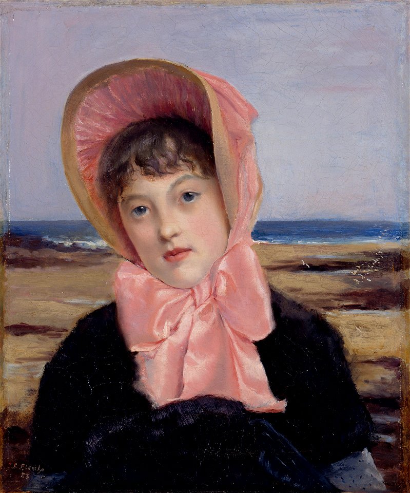 Jacques-Émile Blanche - La capeline rose - PPP3601 - Musée des Beaux-Arts de la ville de Paris