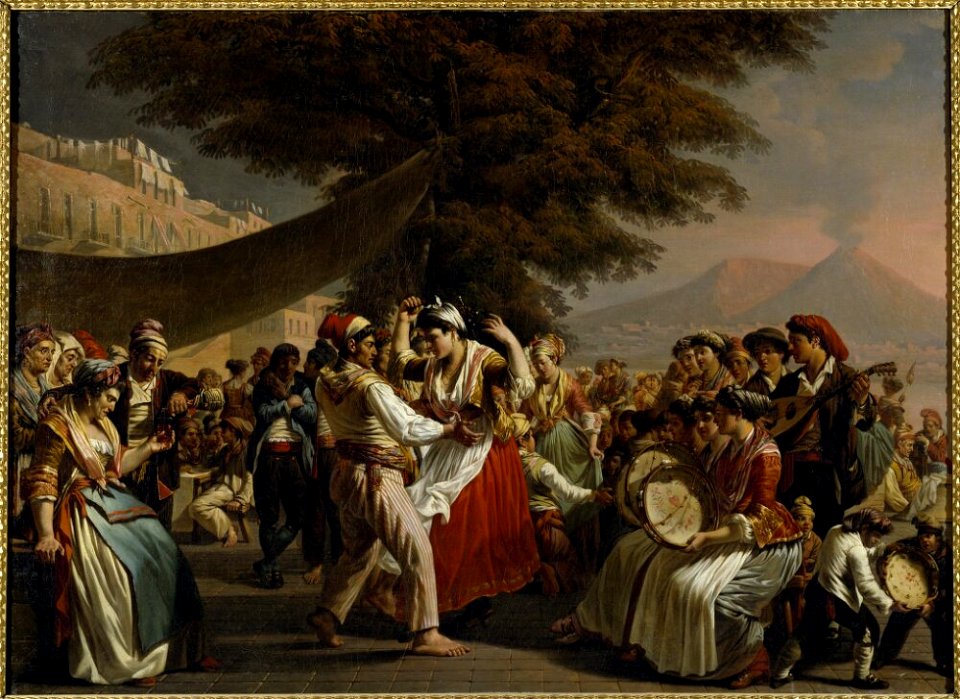 Jacques Sablet - Dance near Naples - NMDrh 79 - Nationalmuseum