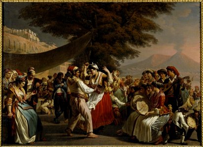 Jacques Sablet - Dance near Naples - NMDrh 79 - Nationalmuseum