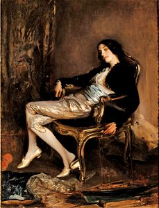 Jacques-Émile Blanche, 1903c - Le Chérubin de Mozart, un portrait de Désirée Manfred