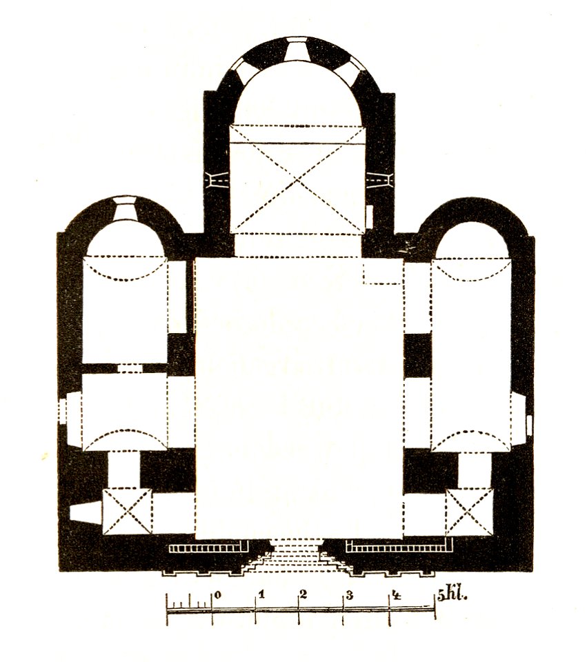 Jahrbuch MZK Band 03 - Kirchliche Baukunst in Siebenbürgen - Fig 15 Burgkirche von Michelsberg