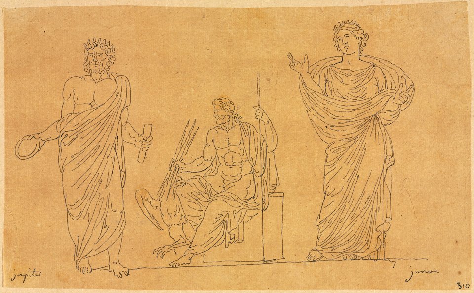 Jacques-Louis David (French, 1748-1825) - Gods and Goddess - 1956.781 - Cleveland Museum of Art