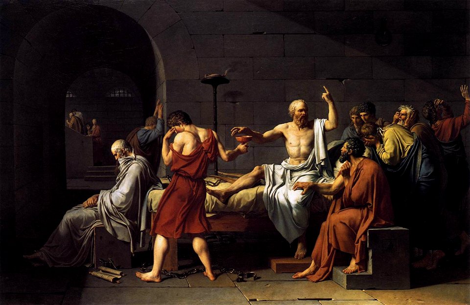 Jacques-Louis David - The Death of Socrates - WGA6058