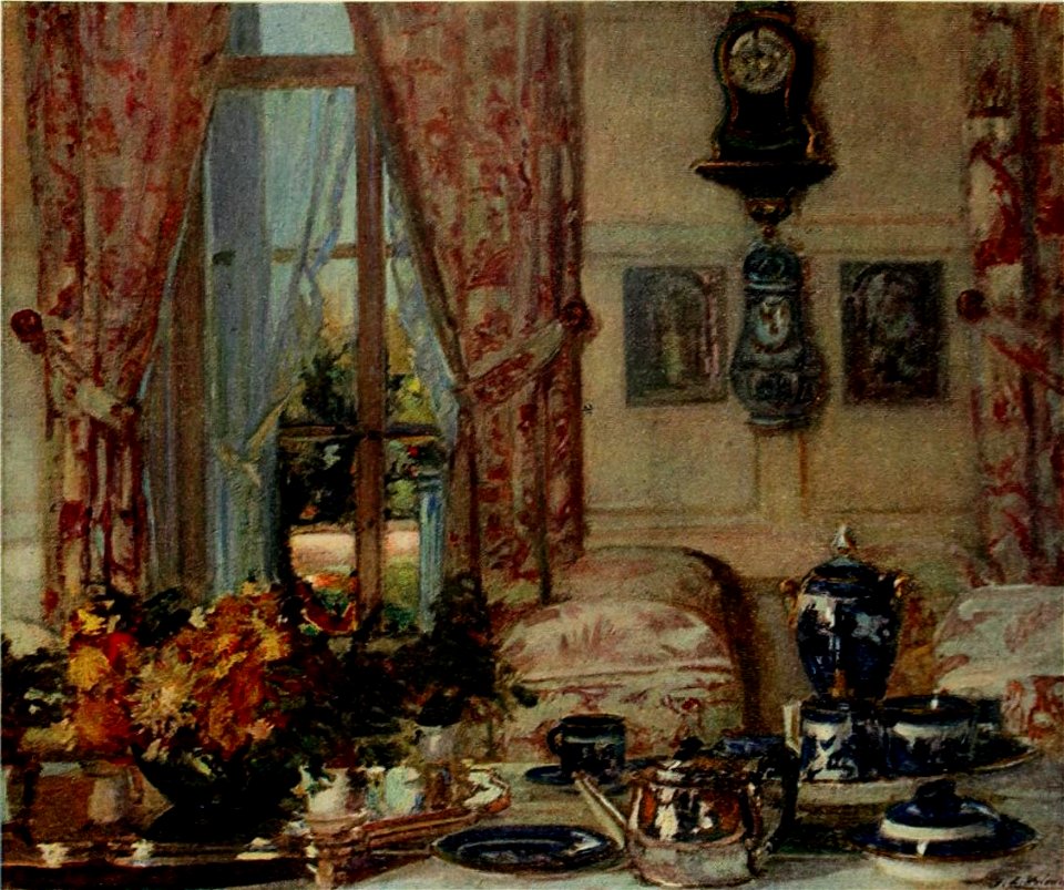 Jacques-Émile Blanche - The dining-room at Offranville