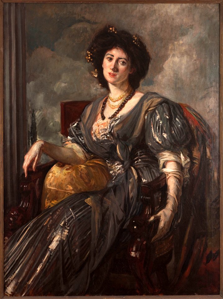 Jacques-Émile Blanche - Portrait de Lady Michelham - PPP3069 - Musée des Beaux-Arts de la ville de Paris