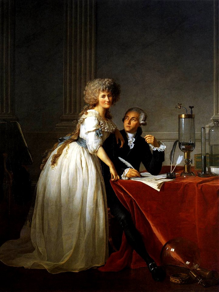 Jacques-Louis David - Portrait of Antoine-Laurent and Marie-Anne Lavoisier - WGA06059